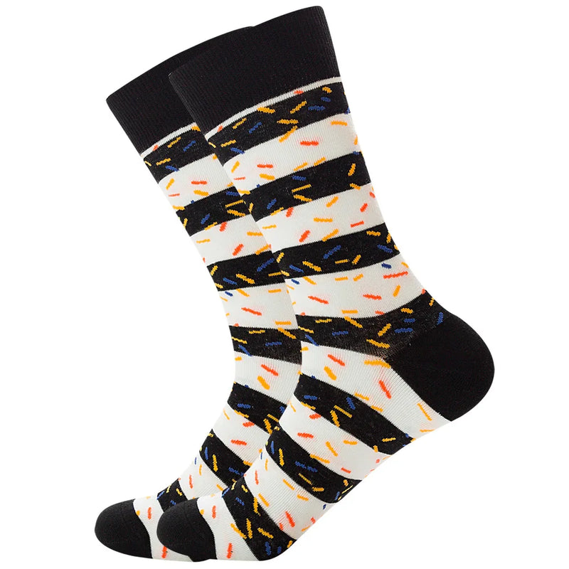 Premium Colorful Socks - Casual 5 Pairs