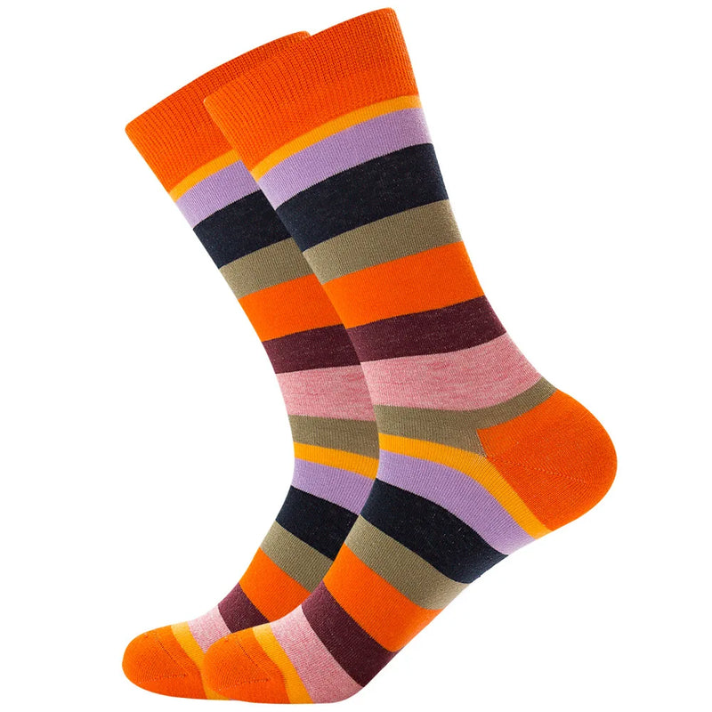 Premium Colorful Socks - Casual 5 Pairs