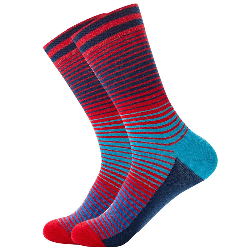 Premium Colorful Socks - Casual 5 Pairs